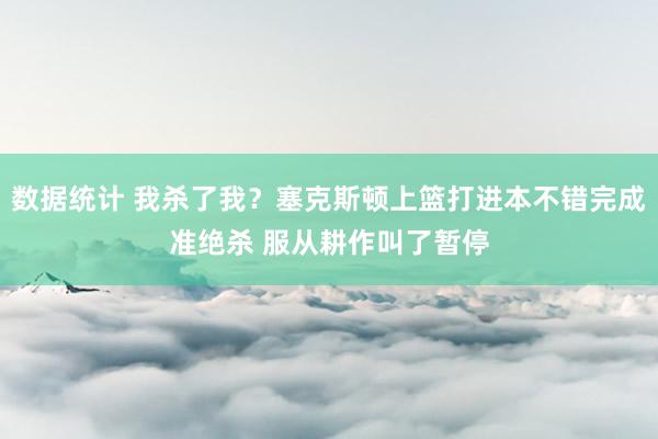 数据统计 我杀了我？塞克斯顿上篮打进本不错完成准绝杀 服从耕作叫了暂停