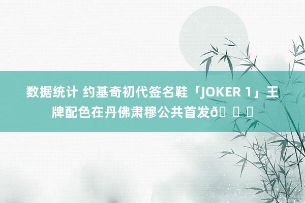 数据统计 约基奇初代签名鞋「JOKER 1」王牌配色在丹佛肃穆公共首发🎉