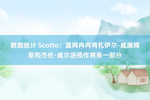 数据统计 Scotto：篮网冉冉将扎伊尔-威廉姆斯和杰伦-威尔逊视作将来一部分