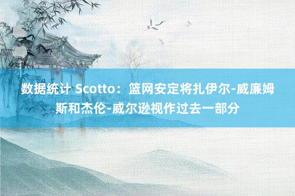 数据统计 Scotto：篮网安定将扎伊尔-威廉姆斯和杰伦-威尔逊视作过去一部分